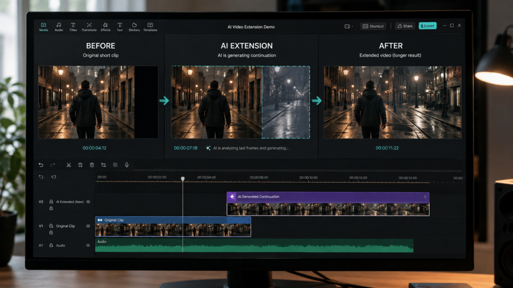 Best AI Video Extender Tools in 2026: How to Extend Short Clips Without Reshooting 4th image of blog
