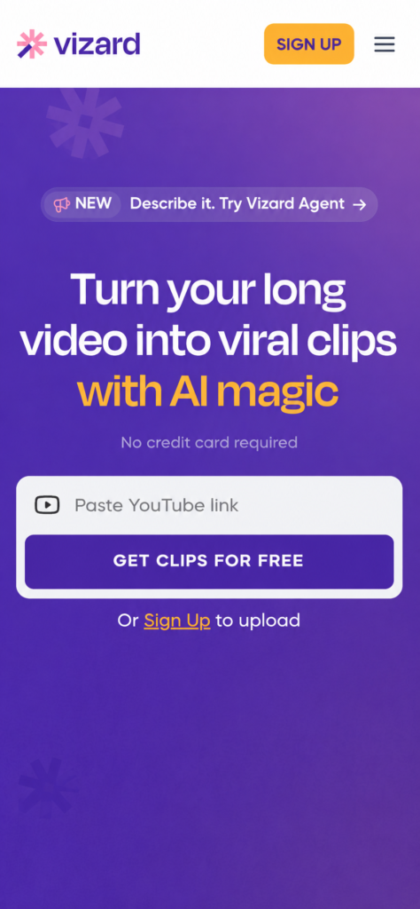 Best Long Video to Short Video AI Tools in 2026: 10 Tools Compared Vizard AI video editing tool interface