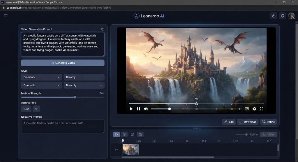 Text to Video AI Generators in 2026: Best Free & Paid Tools Compared leonardo