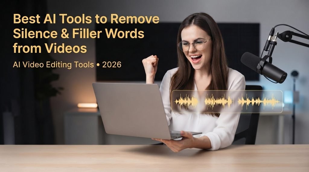 Best AI Tools to Remove Filler Words from Video in 2026 AI tools to remove silence and filler words from videos
